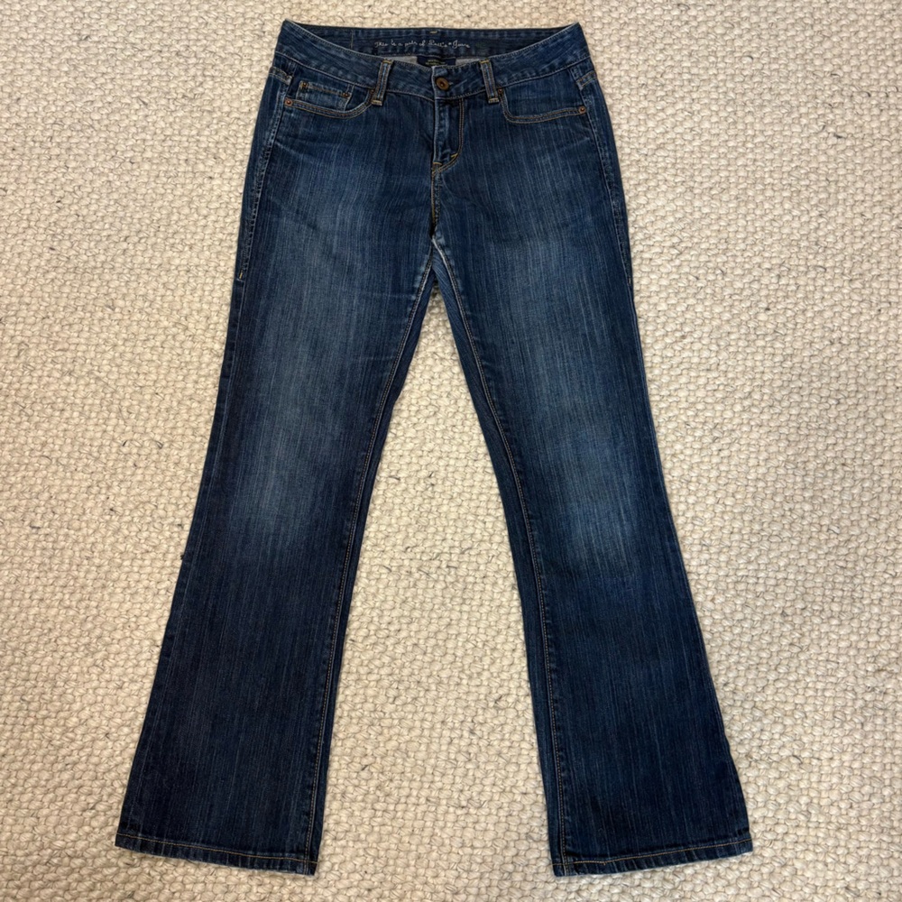 Vintage Levi's Dark Blue Women's Boot Cut Jeans
